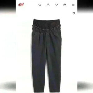 H&M Mama Paper Bag Maternity  Jeans - size XS NWT